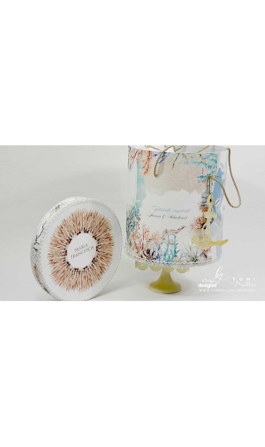 Trusou botez tematica marina fresh de vara Boho Ocean 19